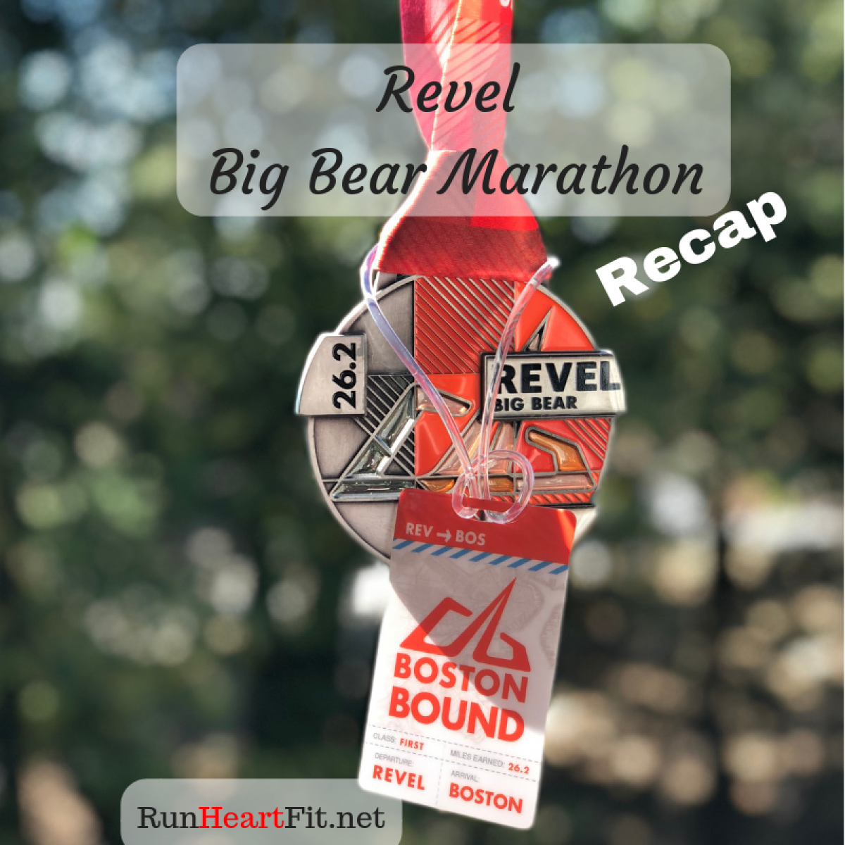 Revel Big Bear Marathon Recap RunHeartFit